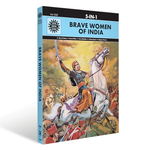 9788184822243: Brave Women of India: 5-in-1 | Indian Mythology, History & Folktales | Cultural Stories for Kids & Adults | Illustrated Comic Books | Bravehears & Leaders | Amar Chitra Katha