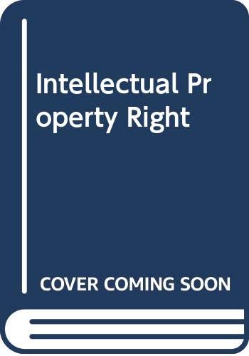 Beispielbild fr Intellectual Property Rights (2nd Revised Edition) zum Verkauf von Books in my Basket