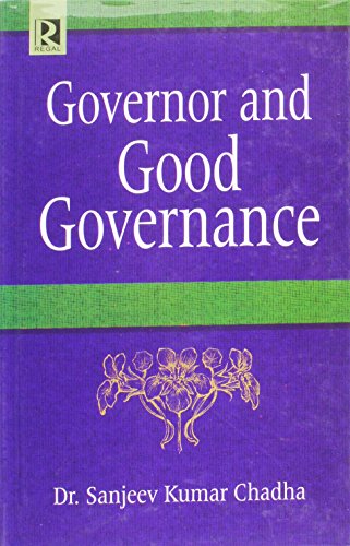 Beispielbild fr Governor and Good Governance zum Verkauf von Blackwell's