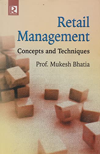Stock image for Retail Management: Concepts and Techniques for sale by Books in my Basket