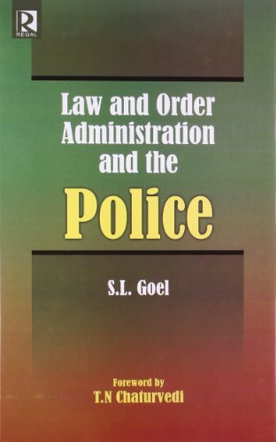 Stock image for Law and Order Administration and the Police for sale by Books in my Basket