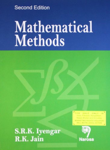 9788184870916: Mathematical Methods. Second edition