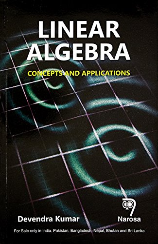 Stock image for Linear AlgebraConcepts and Applications for sale by Books in my Basket