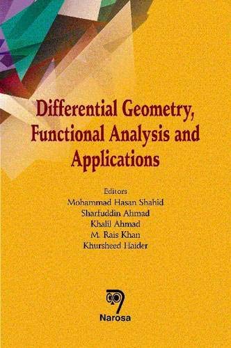 Imagen de archivo de Differential Geometry, Functional Analysis and Applications a la venta por ThriftBooks-Dallas