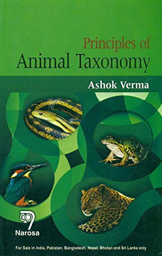 9788184874235: Principles of Animal Taxonomy [Paperback] Ashok Verma