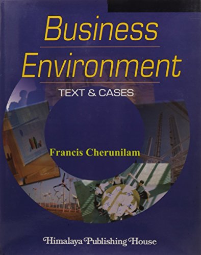 Stock image for Business Environment: Text & Cases for sale by dsmbooks