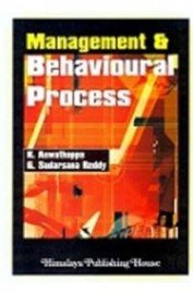 9788184884838: Management and Behavioural Process