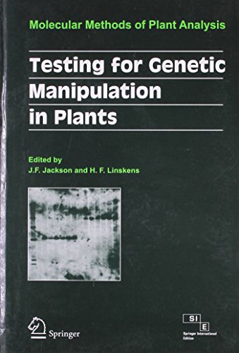 Testing for Genetic Manipulation in Plants: Modern Methods of Plant Analysis