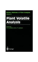 Imagen de archivo de Plant Volatile Analysis Modern Methods Of Plant Analysis a la venta por Books in my Basket