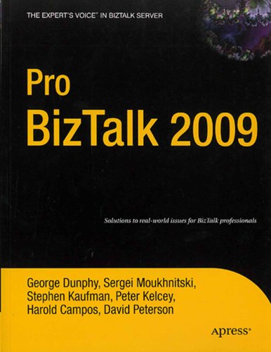 Imagen de archivo de Pro Biztalk 2009 a la venta por HPB-Red