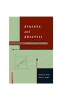 9788184894516: Algebra and Analysis for Engineers and Scientists [Paperback]