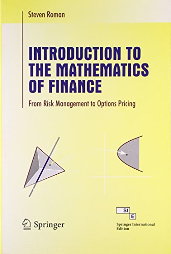 Imagen de archivo de Introduction to the Mathematics of Finance: From Risk Management to Options Pricing a la venta por Vedams eBooks (P) Ltd