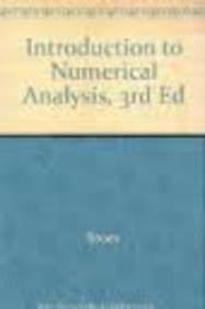 9788184896572: Introduction To Numerical Analysis