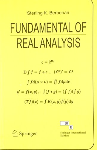 Imagen de archivo de Fundamental Of Real Analysis(SIE) a la venta por Mispah books
