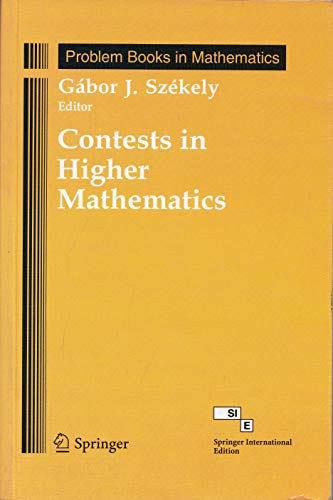 Stock image for Contests In Higher Mathematics Problem Books In Mathematics for sale by Books in my Basket