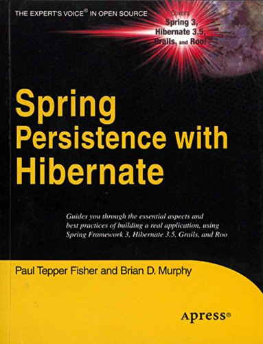 9788184898262: SPRING PERSISTENCE WITH HIBERNATE