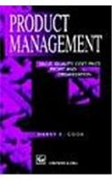 PRODUCT MANAGEMENT [Paperback] Cook (9788184898415) by Cook