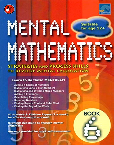 9788184994469: SAP Mental Mathematics Book 6