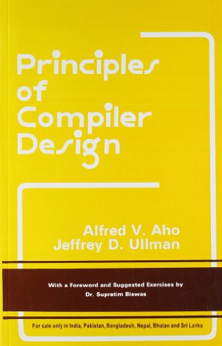 Beispielbild fr Principles of Compiler Design zum Verkauf von Jenson Books Inc