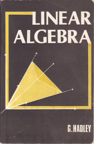 Imagen de archivo de Linear Algebra a la venta por HPB-Red