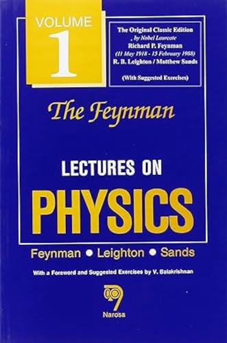 Stock image for Feynman Lectures on Physics: Mainly Mechanics, Radiation and Heat: v. 1 [Dec 01, 2008] Richard P. Feynman; Robert B. Leighton; Mattlew Sands and V. Balakrishnan for sale by GF Books, Inc.