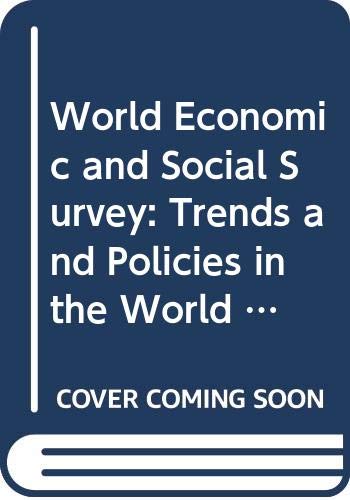 Stock image for World Economic and Social Survey 1998 for sale by Books Puddle