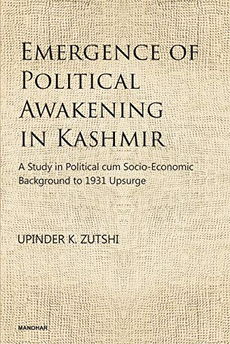 9788185054124: Emergence of Political Awakening in Kashmir