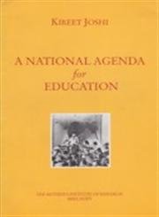 9788185137636: A National Agenda for Education