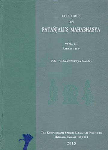 Beispielbild fr Lectures on Patanjali Mahabhasya (HB) (Vol. 3) zum Verkauf von Books Puddle