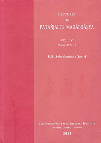 Beispielbild fr Lectures on Patanjali Mahabhasya (HB) (Vol. 4) zum Verkauf von Books Puddle