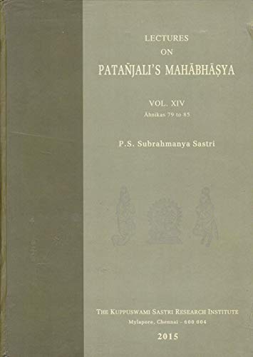 Beispielbild fr Lectures on Patanjali Mahabhasya (HB) (Vol. 14) zum Verkauf von Books Puddle