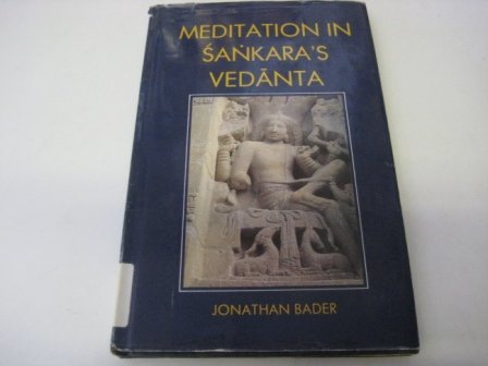 Beispielbild fr Meditation in Sankara's Vedanta zum Verkauf von Books From California