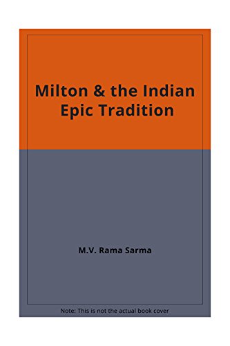 Stock image for Milton and the Indian Epic Tradition for sale by Books Puddle