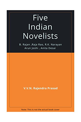 Stock image for Five Indian Novelists for sale by Colorado's Used Book Store