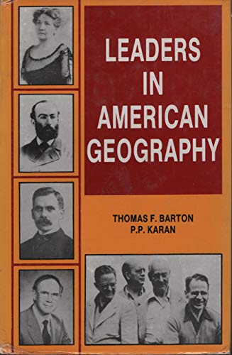 9788185218731: Leaders in American Geography: Geographic Education: 001