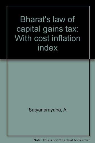 Stock image for Law of Capital Gains Tax for sale by Books Puddle