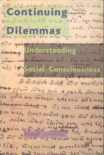 9788185229638: Continuing Dilemmas – Understanding Social Consciousness