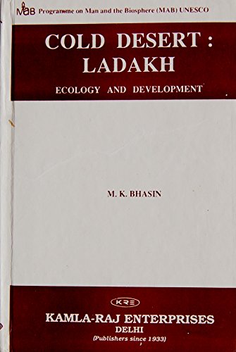 9788185264080: Cold desert, Ladakh: Ecology and development