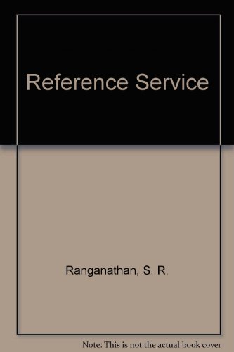 9788185273211: Reference Service