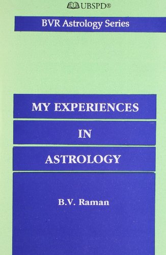 Stock image for My Experiences in Astrology for sale by Ergodebooks