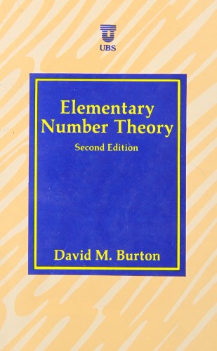 Imagen de archivo de Elementary Number Theory, 2nd Edition a la venta por Alien Bindings
