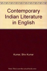 9788185425993: Contemporary Indian literature in English (Lectures)