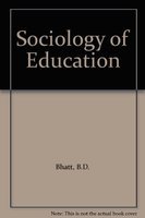 9788185475783: Sociology of Education