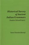 Stock image for Historical Survey of Ancient Indian Grammars for sale by Books Puddle