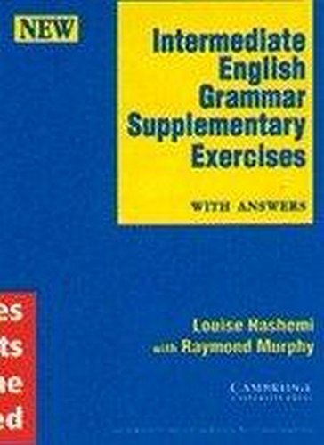 9788185618715: Intermediate English Grammar: Supplementary Exercises with Answers