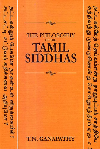 Stock image for The philosophy of the Tamil Siddhas for sale by HPB-Red