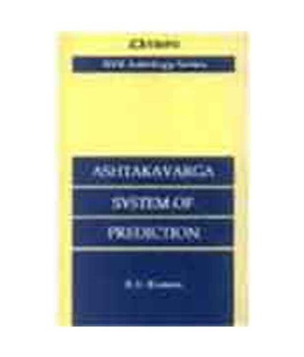 Ashatakavarga System of Predicion (9788185674254) by B V Raman; RAMAN, B V