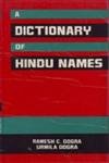 Imagen de archivo de A dictionary of Hindu names a la venta por Books in my Basket