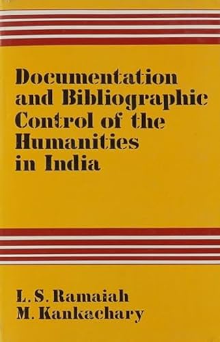 Beispielbild fr Documentation and Bibliographic Control of Humanities in India zum Verkauf von PBShop.store US