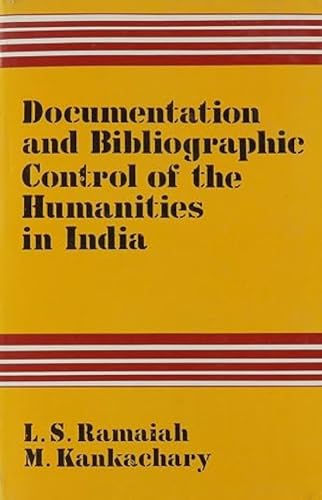 Stock image for Documentation and Bibliographic Control of Humanities in India for sale by PBShop.store US